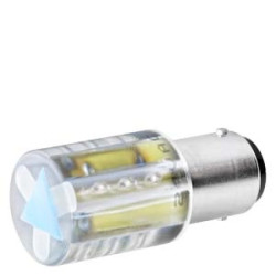 Dioda LED BA15d czerwona 115V AC 8WD4448-6XB