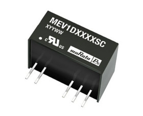 Przetwornica DC-DC, 1W, Uwe 4,5 → 5,5 V DC, Uwy ±5V dc, Iwy ±100mA, Murata Power Solutions