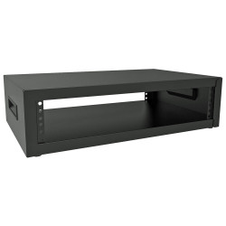 Hammond RCBS1900313BK1 2U 19&quot; Table Top Rack - Black 330 x 533 x 140