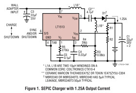 SEPIC Constant- or Programmable-Current/Constant-Voltage Battery Charger