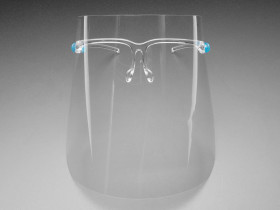 Adafruit Face Shield with Glasses Frame