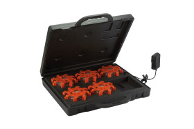 Moduł oświetleniowy 3,7 V (akumulator) Migające, stałe Czerwony Mocowanie magnetyczne LED