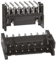Wtyk PCB 14-pinowe raster: 2.0mm 2-rzędowe Hirose Przewlekany 2.0A 250.0 V.