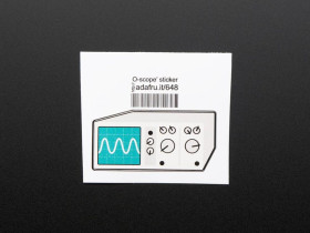 Adafruit Oscilloscope - Sticker