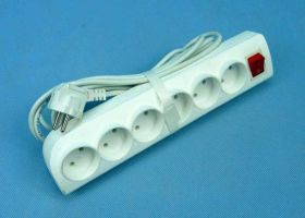 PS-6xGN+WYŁ. 6,0mb PRZEDŁUŻACZ BEZ UZIE