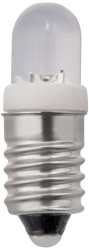 TRU COMPONENTS TC-12249908 Wielonapięciowa lampa LED 3 V/DC, 15 V/DC E10 zimna biel 1 szt.