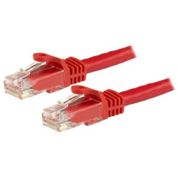 StarTech.com N6PATC15MRD StarTech 15m CAT6 Ethernet Cable - Red CAT 6