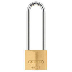 ABUS 12635 65/30mm Brass Padlock 60mm Long Shackle Keyed Alike 6304