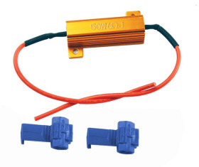 REZYSTOR DRUTOWY 50W 6,8R ZE ZŁĄCZEM CANBUS (R50-0068-CAN)