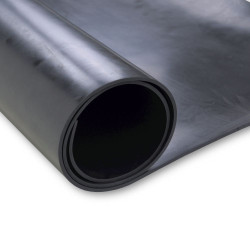 Arkusz gumy grubość: 3mm Nitryl Czarny szerokość: 1.4m gęstość: 1.25g/cm³