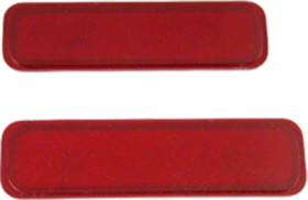 Infrared panel, PC, (W x H) 69 x 2.5 mm, red, for series 1553, 1553DIR-BULK