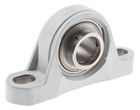 Łożysko ślizgowe dzielone, Stal nierdzewna, do użytku z Zespoły opraw Y i łożysk Y przeznaczone do linii obróbki