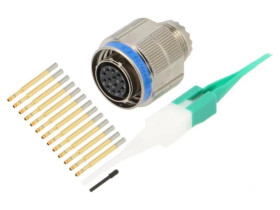 Złącze militarne rozmiar 11 MIL-DTL-38999 Series III D38999/26FB35SN