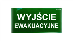 Piktogram 150X300mm Wyjście Ewakuacyjne Pd21