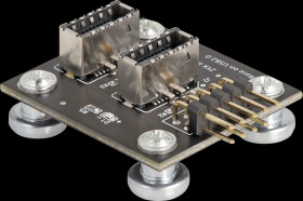 67176 USB 2.0 mullion socket to 2x internal Key A socket angled