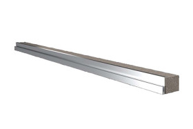 Panel stelażowy Panel tylny do szafy RACK Rittal szerokość 30mm Srebrny