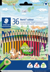187 CD36 Coloured pencils, 3 mm, triangular shape, 36 colours