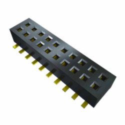 Gniazdo PCB 6 -pinowe 2 -rzędowe raster: 1.27mm Gniazdo Proste SMD