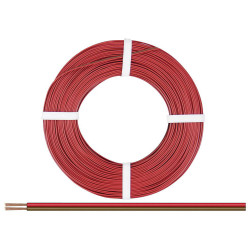 Donau 250-08-25 Strand 2x0.50mm&#xB2; Red/Brown 25m Wire