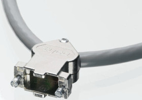 Osłona tylna D-Sub 9 -pinowe Gadolin Cynk Kątowy TE Connectivity E