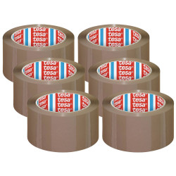 tesa 58641-00000-00 Solid &amp; Strong Packaging Tape 66m x 50mm brown