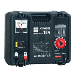 Prostownik 12V/6V-15A z regul. /4 BK12/15 POLSKA PRODUKCJA