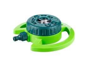 Zraszacz sektorowy 9- funkcyjny plastikowy z metalowym systemem zraszającym 15G781 TOPEX