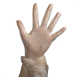 Rękawice jednorazowe, rozm. XL, 10 szt., kolor: bezbarwne, Skytec