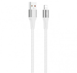 KABEL USB/IPHONE 3A 3M BIALY