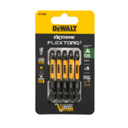 Końcówka wkrętaka Torx l. elementów: 5 rozmiar: T25 Końcówka wkrętaka DeWALT