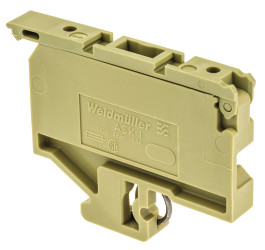 Złączka szynowa bezpiecznikowa Weidmuller poziomy: Pojedynczy 26 → 12AWGŚruba ASK raster: 8mm 10A 300 V