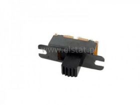 Przełącznik suwakowy 2-poz 1-tor 3p h=7mm