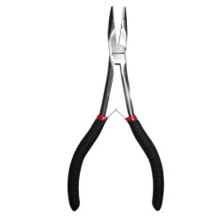 Szczypce 160mm półokrągłe mini [PA-01016/PW długie wygięte