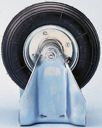 Koło samonastawne średnica kabla 200mm RS PRO 75kg wysokość całkowita 240mm