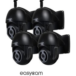Zestaw kamer IP EasyCam 2x EC-8PT8IR-B i 2x EC-4PT8IR-B