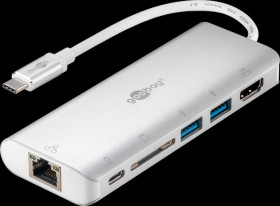 76788 USB-C Multiport-Dock, 2xUSB 3.0, SD, HDMI