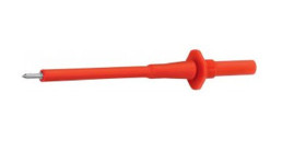 Próbnik, typ końcówki: Sprężynowy, rozmiar: 2mm, 1kV, 10A, Czarny