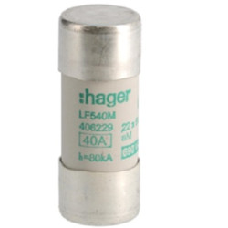 Bezpiecznik 40A 22.2 x 58mm 690V Hager