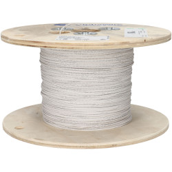 Alpha Wire 6714 WH001 Eco Wire 20AWG White (305m Reel)