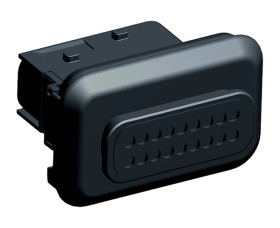 Złącze samochodowe 18-pinowe TE Connectivity 2-rzędowe Męski HDSCS Wciskane Obudowa złącza samochodowego