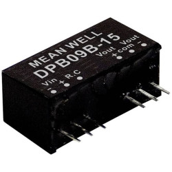 Mean Well DPB09B-12 DC/DC converter 9W 375mA dual output module