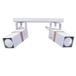 Lampa sufitowa VIDAR WHITE 2xGU10 MLP5406 Milagro