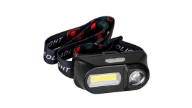 Latarka Czołowa Akumulatorowa Xpe + Cob Va0115 Vayox