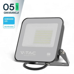 Projektor LED 50W 5740lm 4000K Dioda SAMSUNG 115LM/W IP65 Czarny 5 Lat Gwarancji 23216