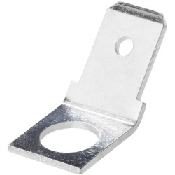 Vogt Connection Technology 3856.67 Blade Connector 6.3mm Non-Insulated Metal