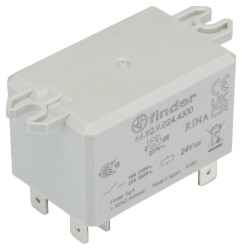 Przekaźnik mocy 24V DPST Finder 3.6W, montaż kołnierzowy