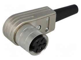 Złącze M16 wtyk żeńskie -PIN 6 5A 300V C091A IP40 T3401005U