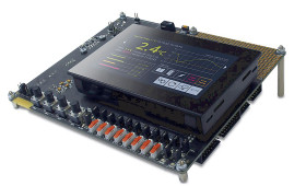 Zestaw uruchomieniowy Prąd, Napięcie Lascar TFT