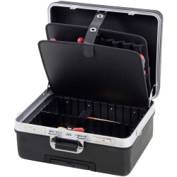 Allit 422230 AluPlus Service Empty ABS Tool Box 500x260x400mm