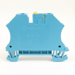 Zacisk skręcany 3-żyłowe Allen Bradley rozmiar żyły 22 → 12 Zacisk śrubowy Tworzywo sztuczne Szyna DIN